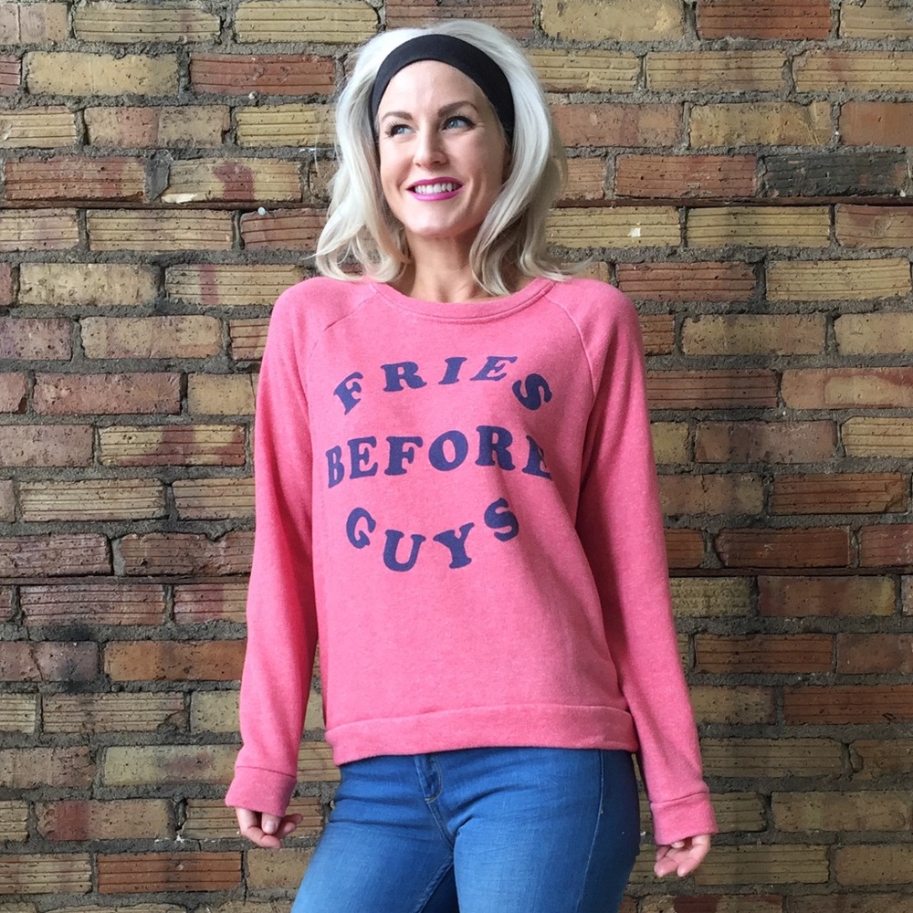 🍟 before 🧔🏻! Sweatshirt